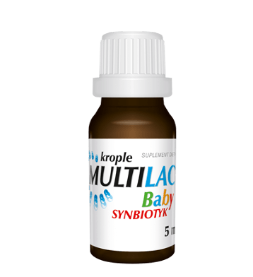 Opakowanie synbiotyku Multilac Baby Krople
