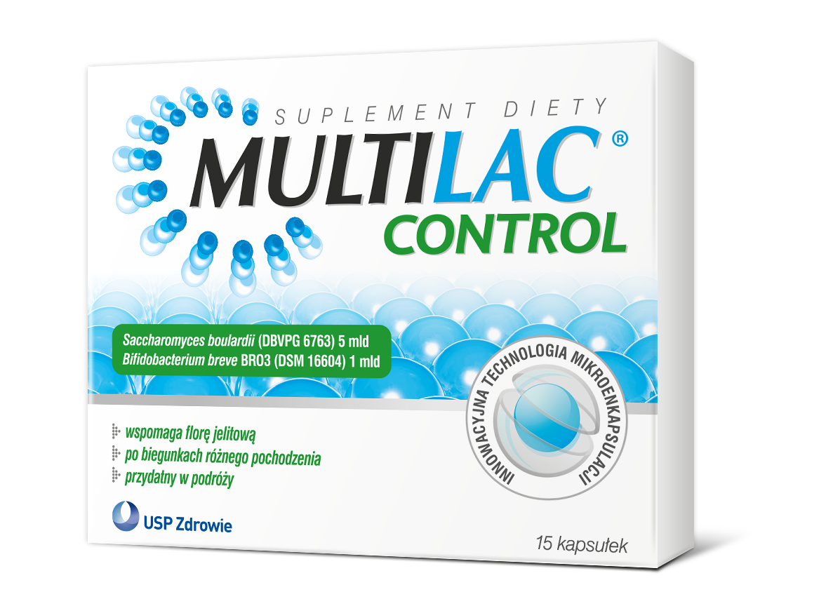 Opakowanie synbiotyku Multilac Control